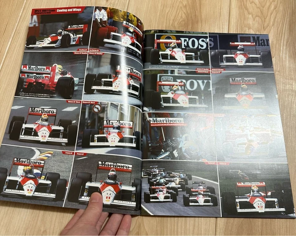 Model Factory Hiro Mclaren Mp4/4 Photo Collection Mfh Deagostini 1/8 Plastic Pro - Image 2 of 4