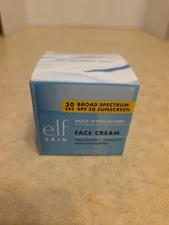 e.l.f. SKIN Holy Hydration Face Cream  SPF 30 Sunscreen,Ultra-Hydrating, 1.7 Oz