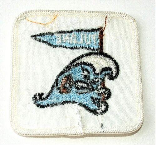 Vintage Tulane University Green Wave Sport Team Logo Jacke Mütze Aufnäher Neu aus altem Lagerbestand 1970er Jahre - Bild 3 von 3