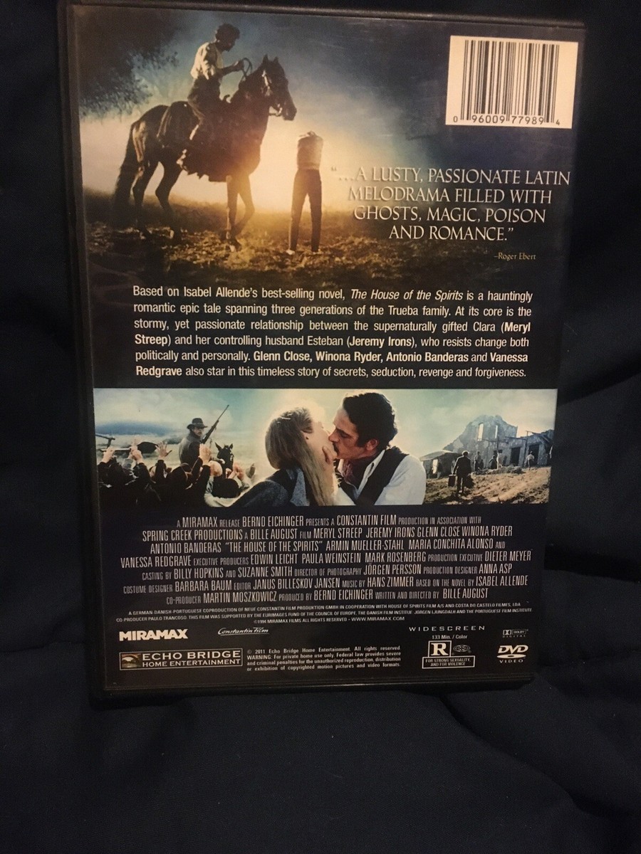 【中古廃盤DVD】THE HOUSE OF THE SPIRITS 愛と精霊の家 中古廃盤DVD】THE HOUSE OF THE SPIRITS 愛と精霊の家 入手困難 廃盤