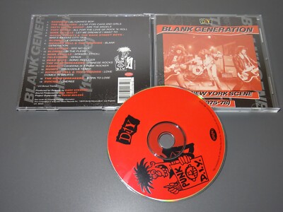 BLANK GENERATION - THE NEW YORK SCENE - V.A. / USA-RHINO-CD 1993 (MINT-)