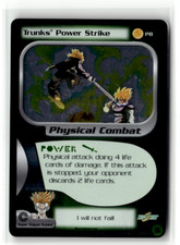 Dragon Ball Z TCG - Trunks Power Strike P8 - Foil Promo - Trunks Saga Score