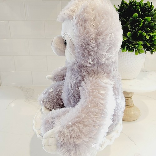 Peluche KELLY TOYS stella scintillante iridescente grigio bradipo Lovey - Foto 7 di 11