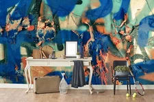 3D Graffiti Abstract Self-adhesive Removable Wallpaper Murals Wall Sticker FC05