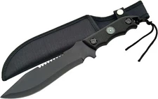 12" RITE EDGE MILITANT DEFENDER TACTICAL SURVIVAL MACHETE KNIFE W/ NYLON SHEATH
