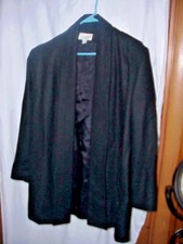 Vintage Black Sherwood Costa Rica Size 10 Jacket