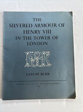 THE SILVERED ARMOUR OF HENRY VIII IN THE TOWER OF LONDON