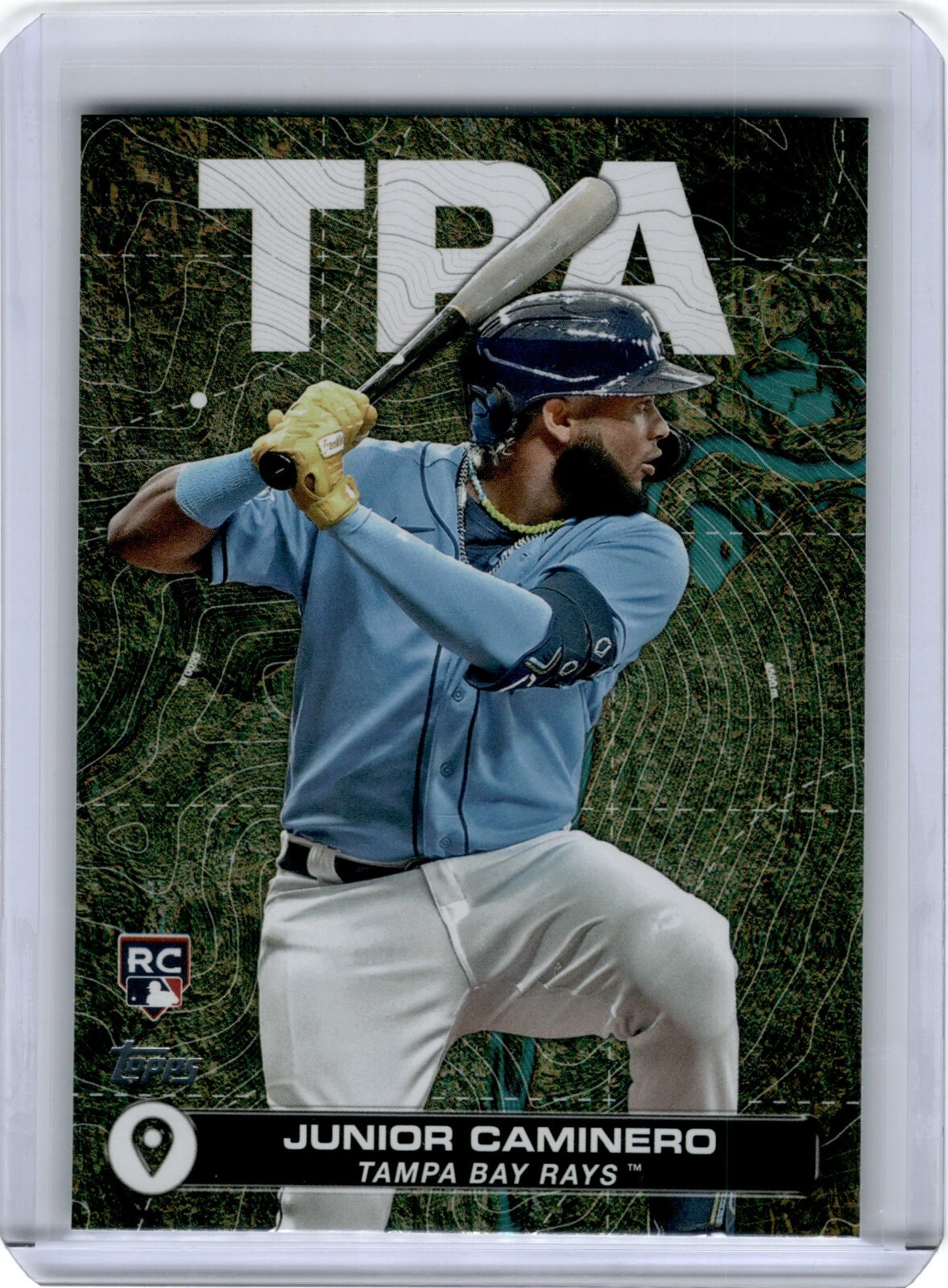 2024 Topps City to City #CTC-13 Junior Caminero Rookie Card RC Tampa Bay Rays