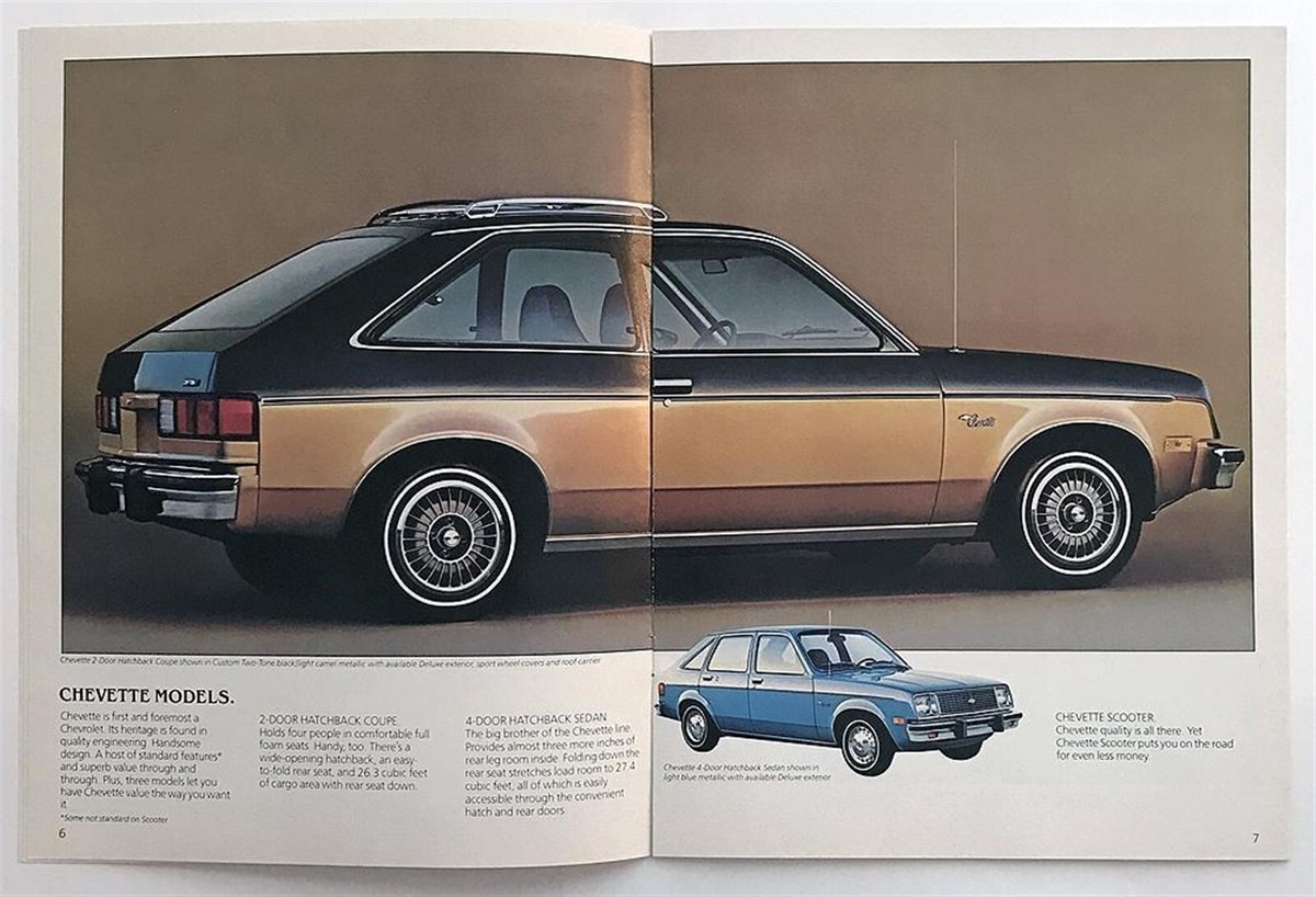 1980 Chevrolet Chevette Canadian Sales Brochure | eBay