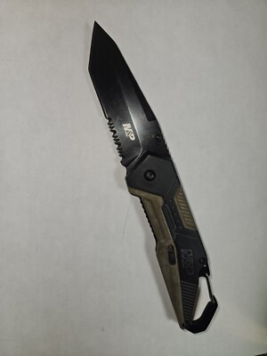 Smith & Wesson M&P Repo Linerlock A/O Assisted Folding Knife 1122579