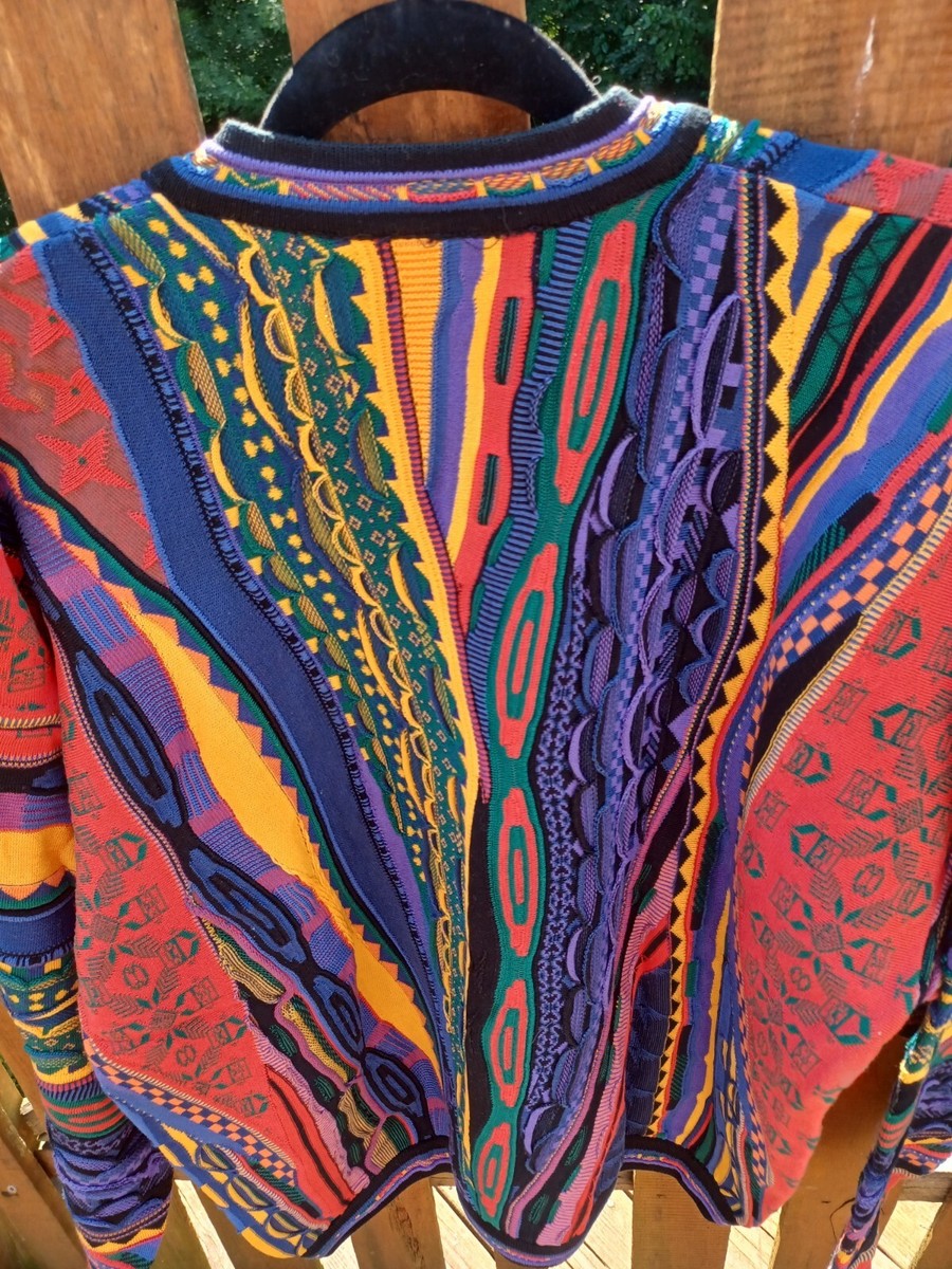 VTG 90s Domenic Sacco of Italy Coogi STYLE Biggie Smalls 3D