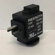NEW OLD STOCK! BOSCH REXROTH 110V SOLENOID VALVE COIL 527 / 547