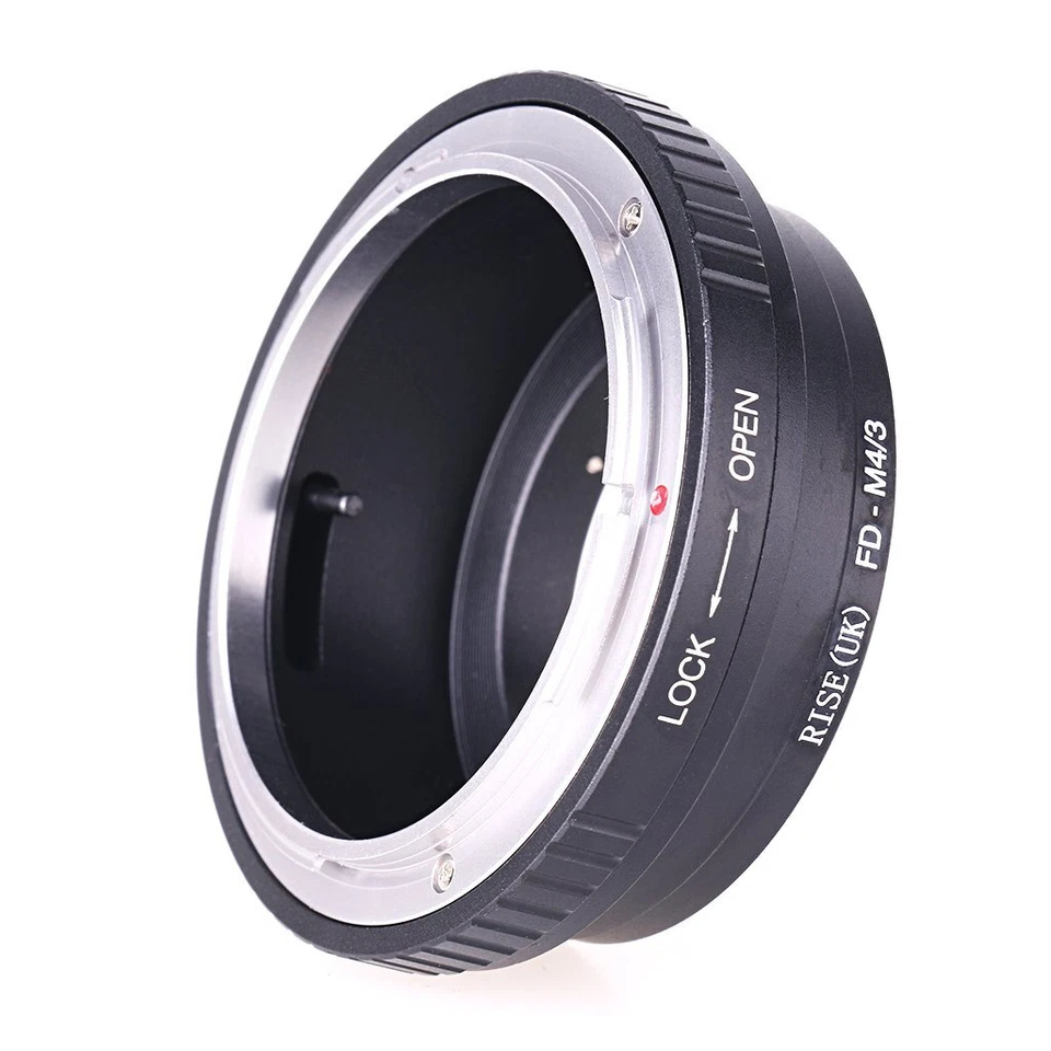 FD-M4/3 Adapter for Canon FD Mount Lens to Micro Four Thirds M4/3 MFT Camera - Image 2 of 4