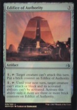 Edifice of Authority - Amonkhet: #226, Magic: The Gathering - Foil Nm R248