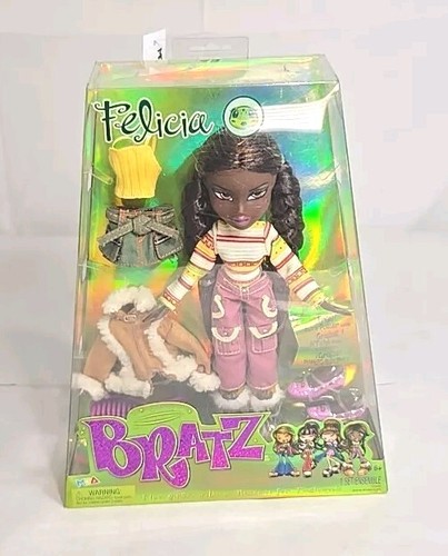 Bratz Original Fashion Doll FELICIA Series 3 w/2 Outfits (020699) - Picture 11 of 11