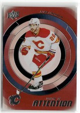 2022-23 Upper Deck #CA-8 Elias Lindholm Centre of Attention