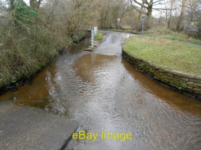 Photo 6x4 The Bourne: Lovelands Lane ford in Chobham There is a water dep c2016