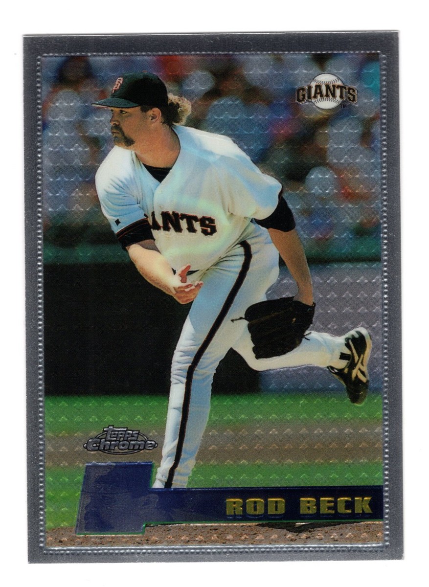 オイベックページ 1996 TOPPS CHROME ROD BECK CARD #68 **NM-MT** SAN FRANCISCO GIANTS