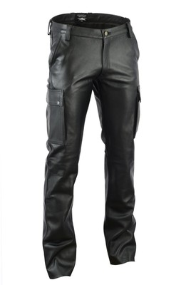 720 Neue Cargo Lederhose napaleder,Cargohose Leder Hose,leather
