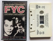 Fine Young Cannibals The Raw  The Cooked 1988 Rare Promo Cassette Tape IRS MCA