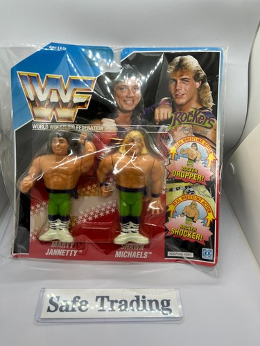 The Rockers WWF Hasbro MOC Series 2 FIGURE Michael...