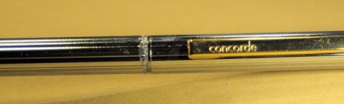 SENATOR Concorde 500 Chrome strped> c.1991's Ballpoint&Fountain pens Sets. - Picture 12 of 18