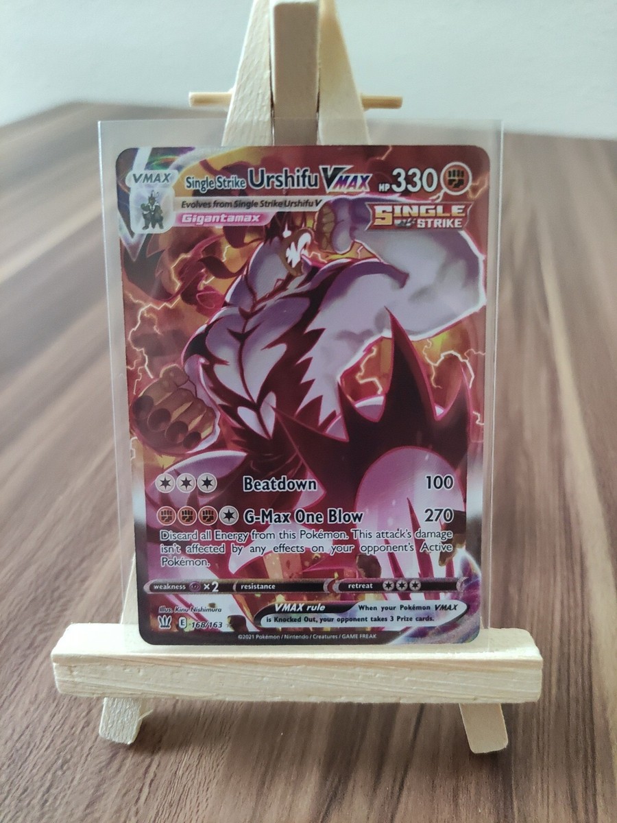 Single Strike Urshifu VMAX 086/163 (Battle Styles) - Carta Pokemon Ultra Rara + Toploader - 4