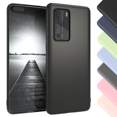 Schutzhülle für Huawei P40 Pro Hülle Tasche Silikon Handy Case Cover Schutz Slim