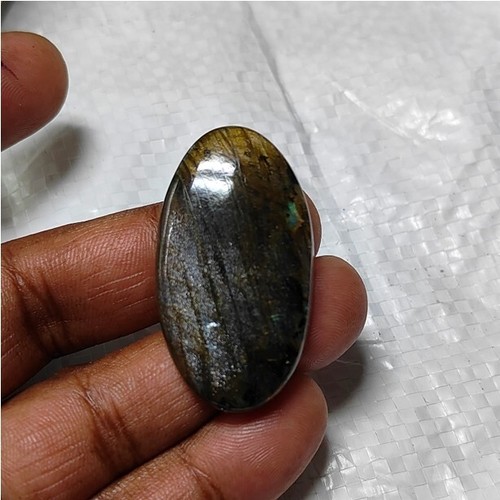 Labradorite Stone Natural Blue Spectrolite Cabochon Gemstone 55 Cts. ME-13322 - Picture 6 of 8