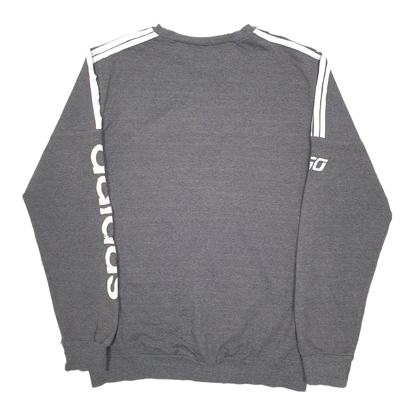 ADIDAS Crewneck Spellout Jumper Sweatshirt Mens S image 4