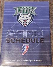 Minnesota Lynx 2000  WNBA Schedule  2nd Year