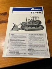 Brochure FIAT Allis FL14-B Brochure Pubblicità Trattore Trattore P