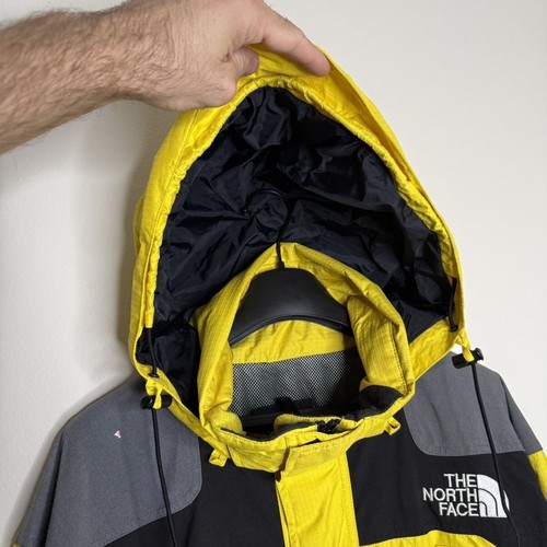 Rare Vintage 90’s The North Face Gore-Tex Yellow Jacket Size L - Picture 14 of 21