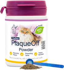 Powder for Cats - Plaque  Tartar Reducer, Breath Freshener, Feline Oral Care -