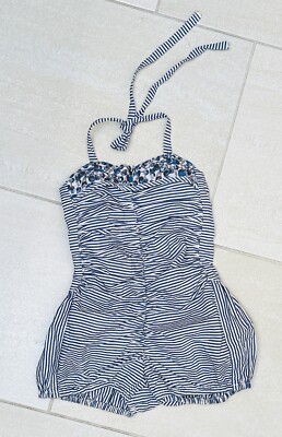 DAGMAR DALEY Blue Romper ~ Sz 3T 3
