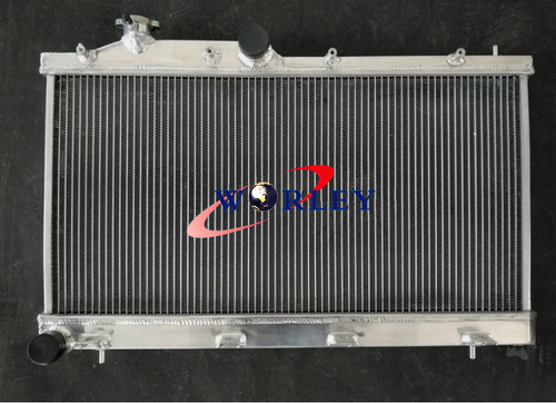 3 Row Aluminum Radiator for Subaru WRX 2.0L 2015 2016 2017 - Picture 3 of 4