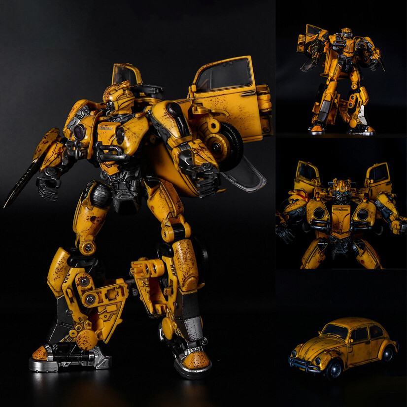 Transformers G1 Bumblebee Battle Damaged Paint Beetle Autobot 8.3" Action Figure