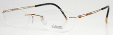 SILHOUETTE 4300 20 6051 5227 Gold Womens Oval...