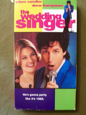 2 Drew Barrymore VHS ~ The Wedding Singer & E.T. The Extra-Terrestrial