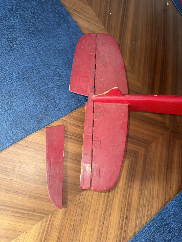 RARE Testors McCoy Gas Powered Sophomore 19 Tether Plane Brass Gas Tank READ - Image 3 of 4