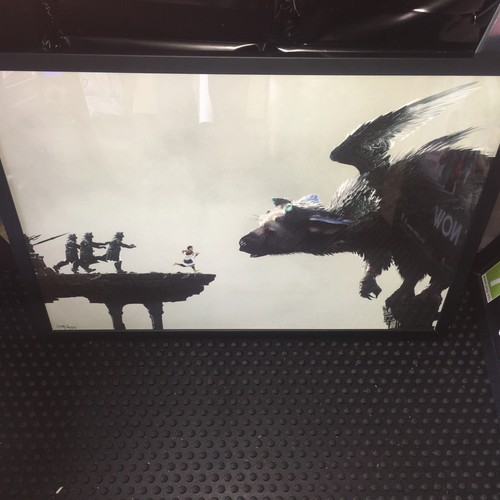 The Last Guardian Rare Press Kit Numbered Screen Print Framed - 第 9/10 張圖片