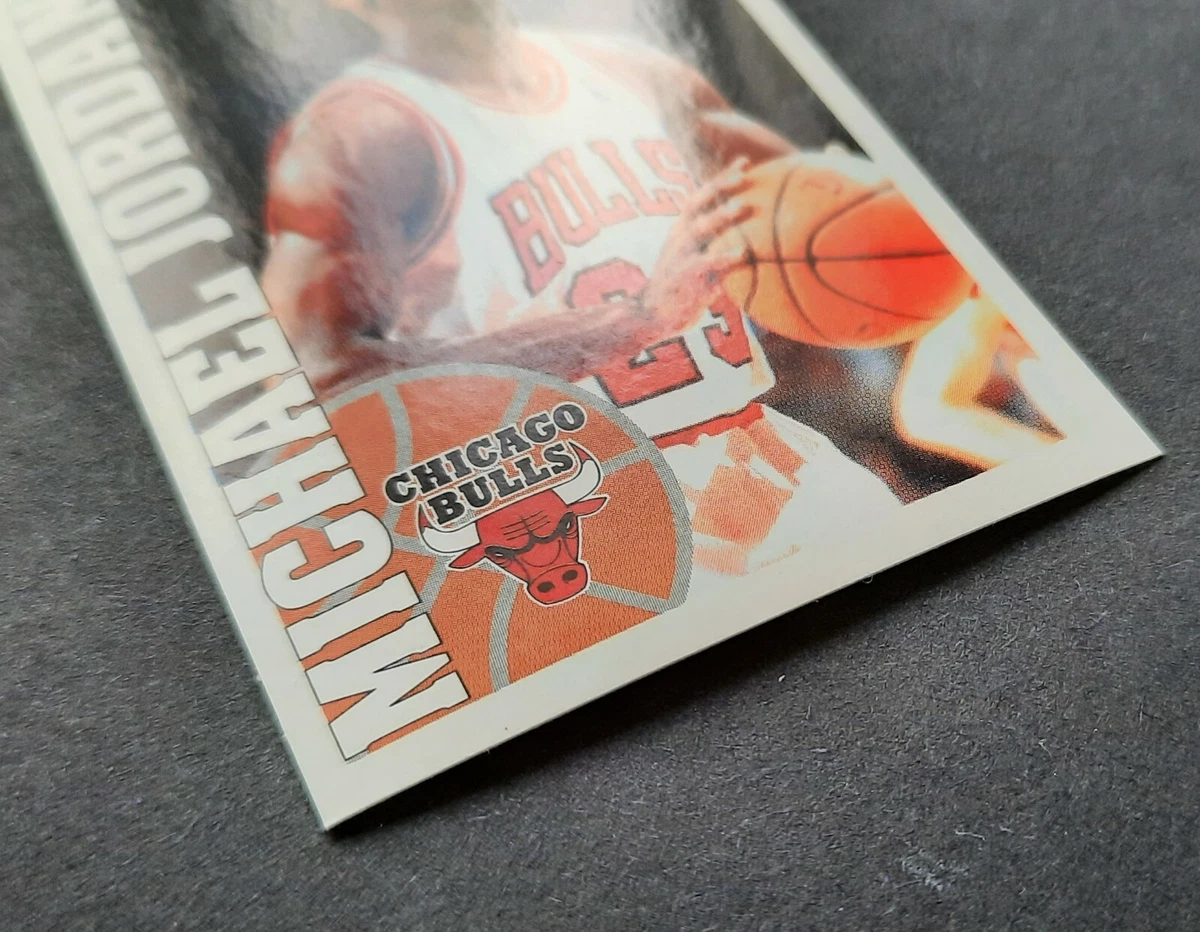 Panini NBA Basketball 95-96 Rare Michael Jordan #83 Rare Europa Version