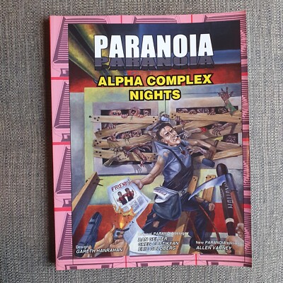 Alpha Complex Nights - Paranoia RPG - Mongoose MGP6658