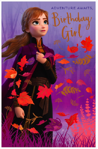 Disney Frozen 2 Birthday Girl Anna Popup Carte D Anniversaire 6447 Ebay