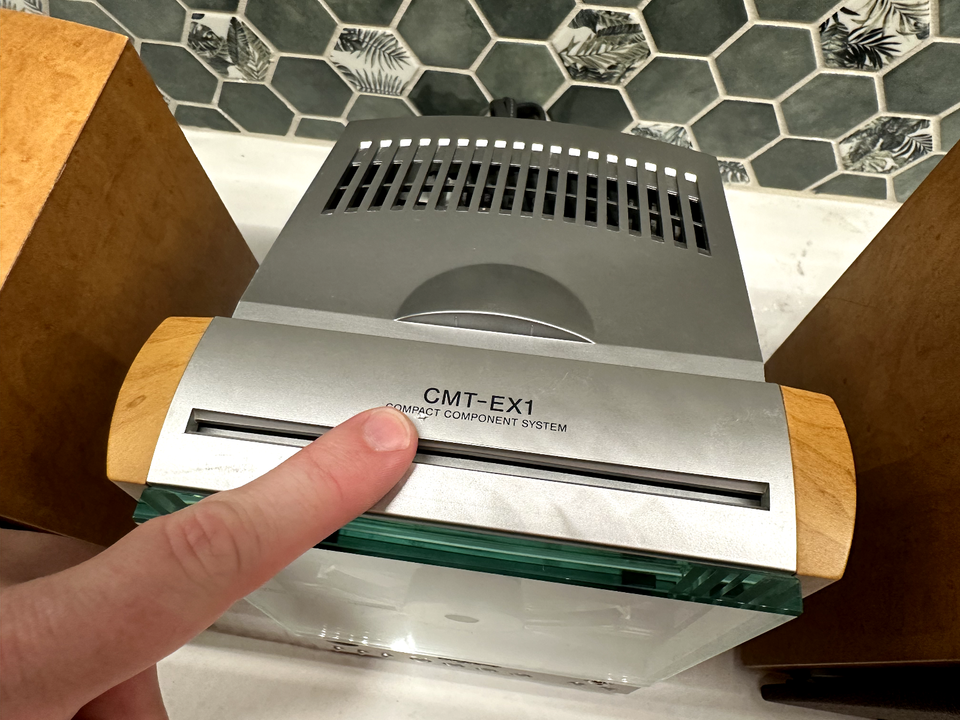 Sony CMTEX1 HiFi CD Player Stereo System with Remote Newly Serviced