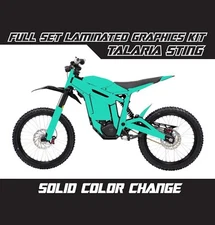 TALARIA STING Solid Color Change Electric Graphics Stickers Wrap Skin Decals Set