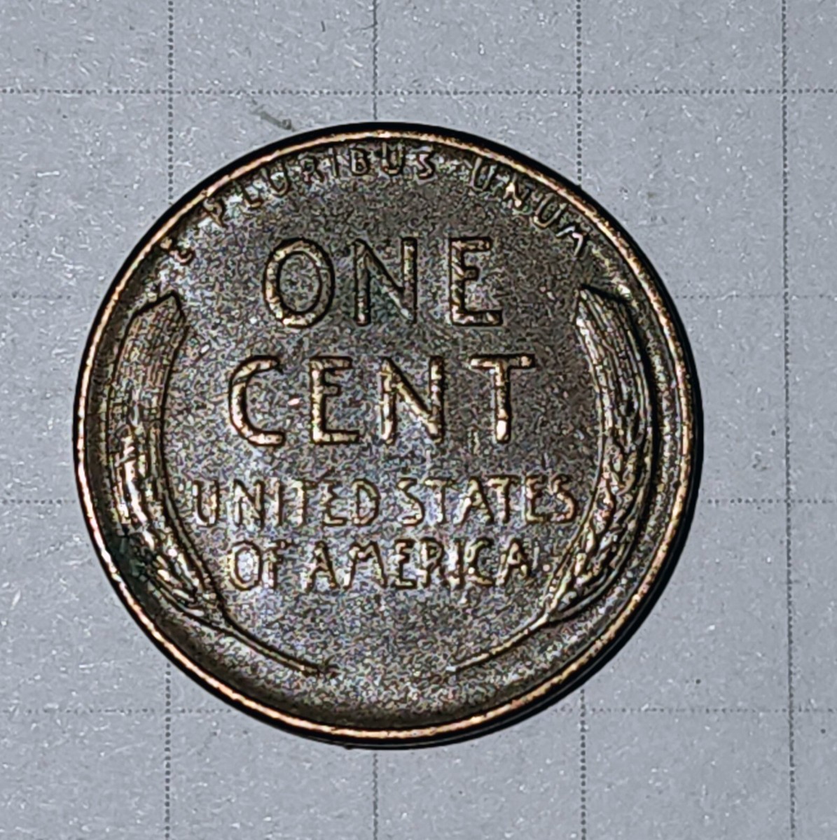 1953 WHEAT PENNY VINTAGE NO MINT MARK L ON RIM ERROR ON DATE