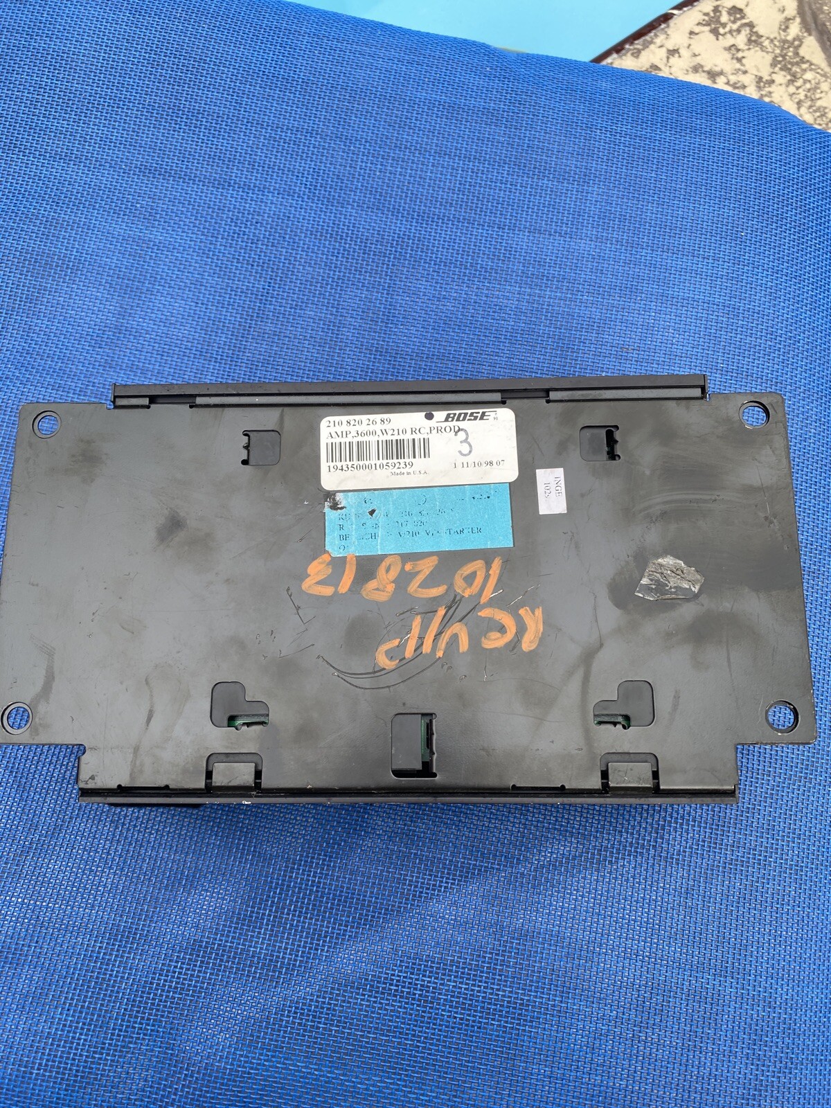 Mercedes Benz E320 Amplifier Radio Amplifier 2108202689 eBay