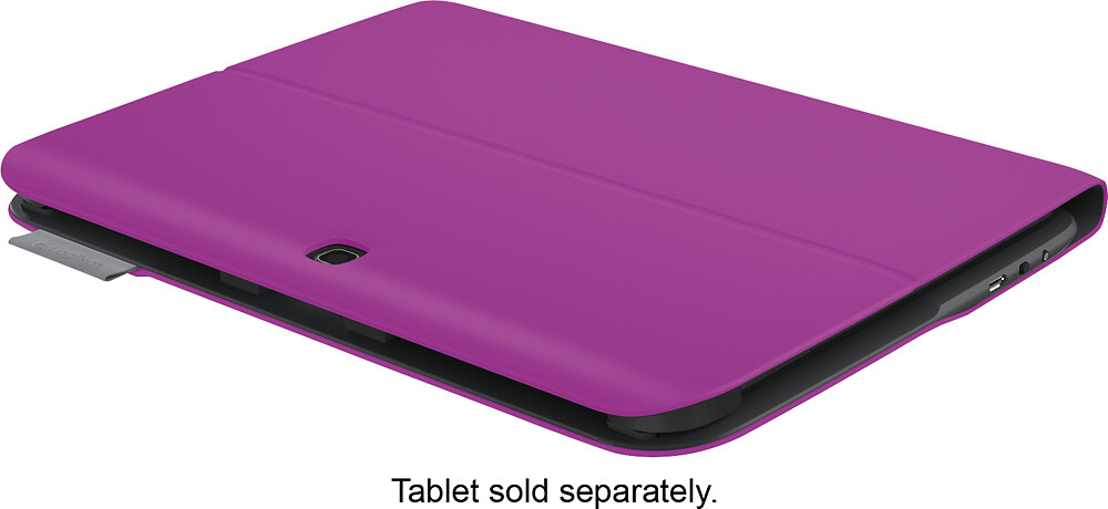 Logitech -Purple Keyboard Folio for Samsung Galaxy Tab 4 