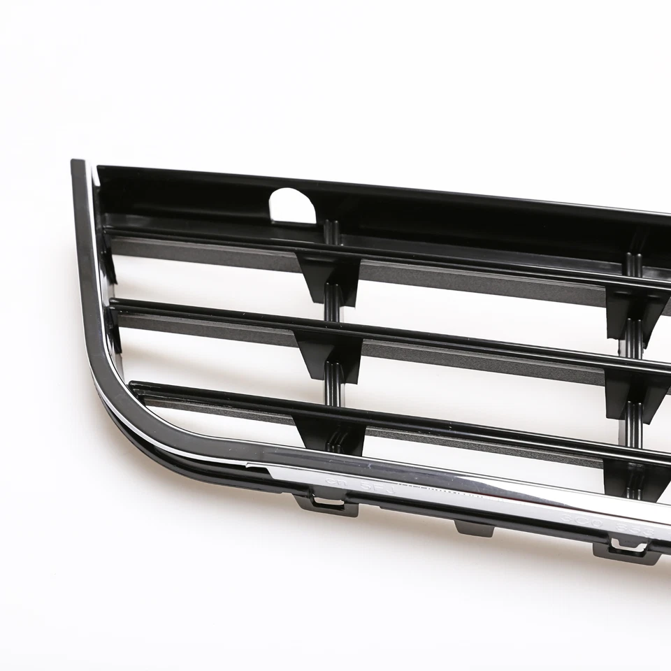 CENTER GRILLE GRILL WITH CHROME DETAILS BUMPER FOR VW PASSAT 2005-10 3C0853677 - Image 3 of 4